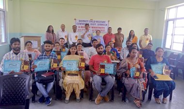 बच्चे हमारे देश का भविष्य : कांत  -बच्चों केे संरक्षण के लिए  सराहनीय कार्य करने वाले हुए सम्मानित