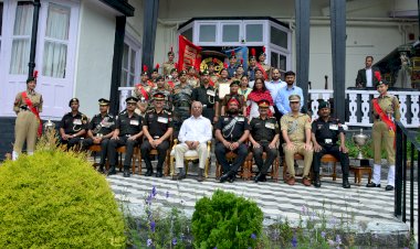 राज्यपाल ने एनसीसी कैडेट्स के अभिनंदन समारोह की अध्यक्षता की