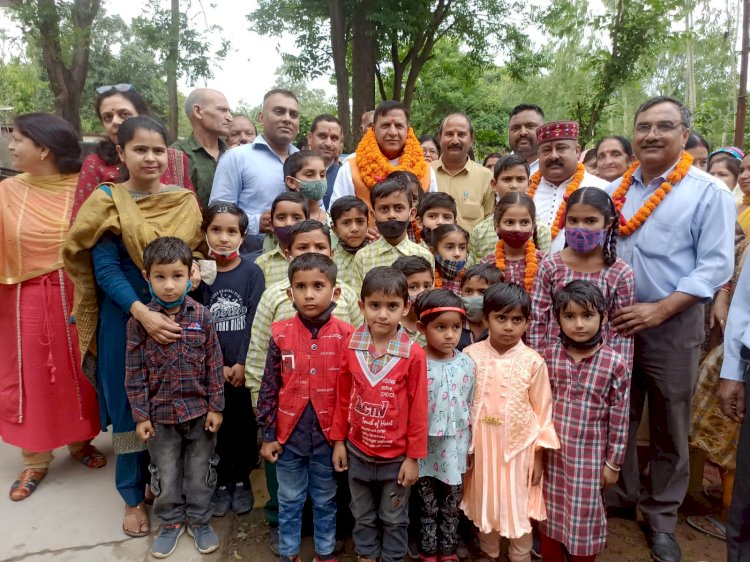 बिन्दल ने किया नव.स्तोन्नत माध्यमिक पाठशाला कून उदघाटन