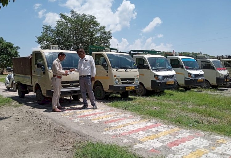 यमुना नदी मे अवैध रूप से कूड़ा डालने पर 80,000 जुर्माना