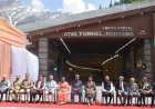 राष्ट्रपति ने अटल टनल रोहतांग का दौरा किया