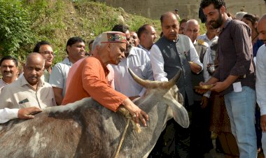 मुख्यमंत्री ने माधव सृष्टि बहुआयामी संस्थान का दौरा किया