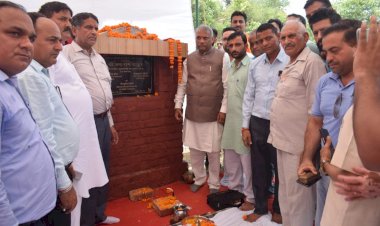 ऊर्जा मंत्री ने 60 लाख से निर्मित होने वाले घृत बाहती चहांग महासभा के ज्ञान-भवन का  किया शिलान्यास