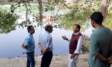 ए.डी.बी ने नाहन के सौंदर्यकरण के दृष्टिगत प्रस्तावित स्थलों का लिया जायजा