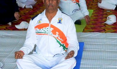 राजभवन शिमला में अंतर्राष्ट्रीय योग दिवस आयोजित