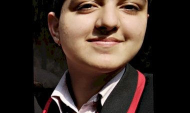करियर अकैडमी स्कूल की छात्रा आस्था चौहान ने 10वीं बोर्ड परीक्षा की मेरिट में पाया छठा स्थान।