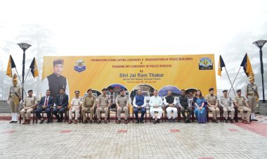 मुख्यमंत्री ने पुलिस विभाग की 160 करोड़ रुपये लागत की 43 परियोजनाओं के लोकार्पण एवं शिलान्यास किए