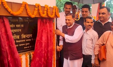 डा् बिन्दल ने देवका स्कूल के नवीन भवन का किया उदघाटन