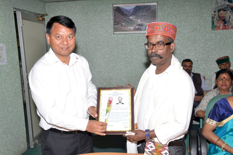 सूचना एवं जन सम्पर्क विभाग से राजिन्दर कुमार सेवानिवृत्त