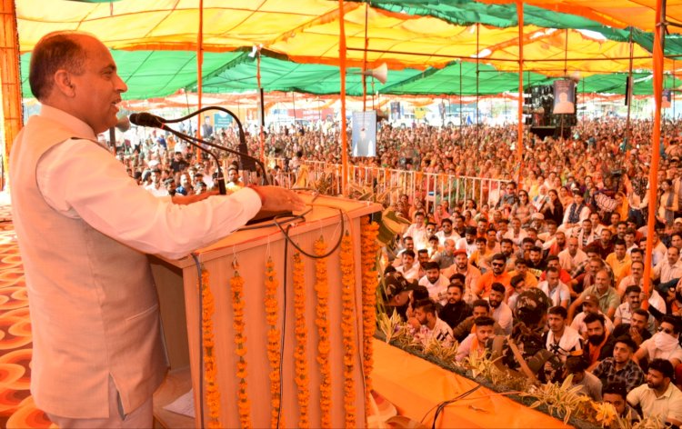 मुख्यमंत्री ने नूरपुर विधानसभा क्षेत्र में 163.55 करोड़ रुपये की विकासात्मक परियोजनाओं के लोकार्पण व शिलान्यास किए