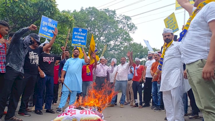 ओपीएस के समर्थन में जिले में होने वाले प्रर्दशन बारे रणनीति बनाई