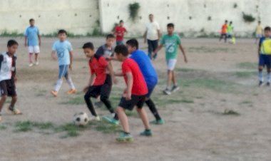 नौनिहालों में फुटबॉल सीखने का जुनून......  -3 सालों में अंडर 14 व 16 टीमें तैयार होगी