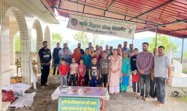 कांसर गांव में किसान जागरूकता शिविर का आयोजन