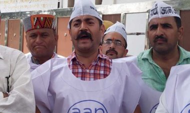 आम आदमी पार्टी की   बदलाव यात्रा रोनहाट से शुरू