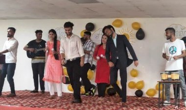 हिमालयन गु्रप में ऑल वेदर गो टू गैदर थीम पर छात्रों ने प्रस्तुती दी