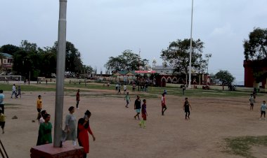 नप प्रशासन के आदेशों को ठेंगा प्रतिबंध के बावजूद ऐतिहासिक  चौगान में घूम रहे हैं लोग