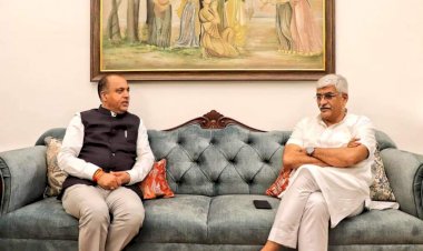 मुख्यमंत्री ने केन्द्रीय जल शक्ति मंत्री से भेंट की