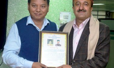 सुरेश कुमार ठाकुर सूचना एवं जन सम्पर्क विभाग से सेवानिवृत्त