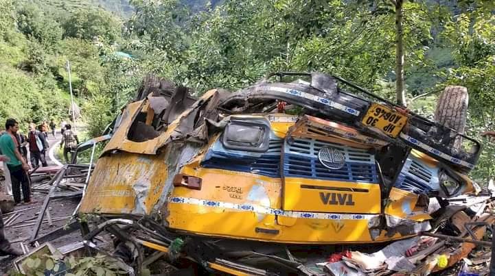 कुल्लू जिले में हुई बस दुर्घटना के मजिस्ट्रियल जांच के आदेश