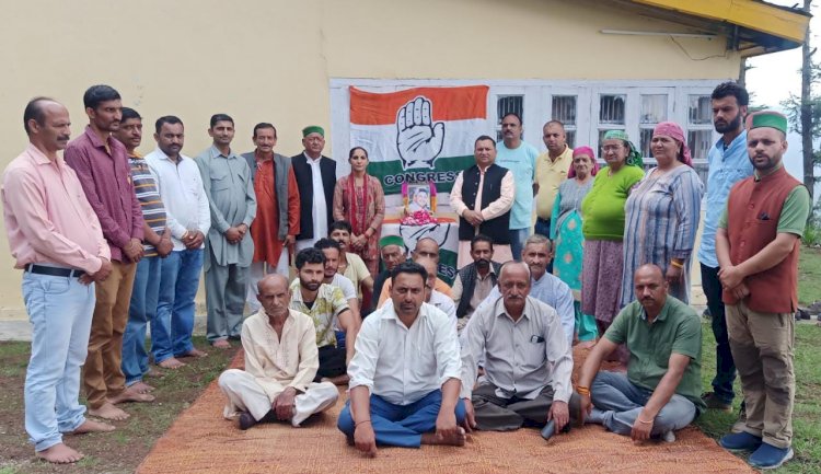 स्व.वीरभद्र सिंह के सपनो को पुरा करगें : विनय प्रथम पुण्यतिथि को संकल्प तौर पर मनाया