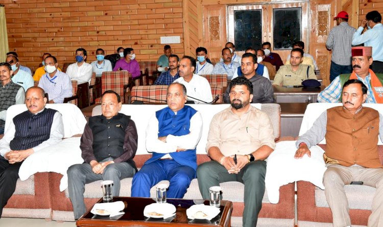 मुख्यमंत्री ने चम्बा में मन की बात कार्यक्रम सुना