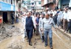मुख्यमंत्री ने बाढ़ प्रभावित थुनाग क्षेत्र का दौरा कर राहत कार्यो में तेजी लाने के निर्देश दिए