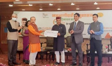 स्वास्थ्य मंत्री ने जनभागीदारी से सुशासन-हिमाचल का महाक्विज के 5वें चरण के समापन समारोह की अध्यक्षता की