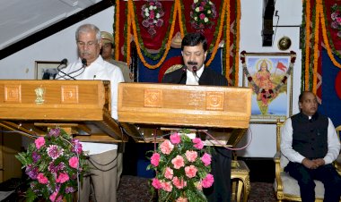 राज्यपाल ने उच्च न्यायालय के नवनियुक्त न्यायाधीशों को दिलाई शपथ