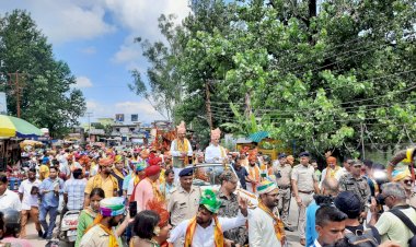 राज्यपाल ने किया नूरपुर के जन्माष्टमी महोत्सव का शुभारंभ, भव्य शोभायात्रा में लिया भाग