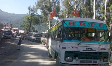 मुख्यमंत्री को दिखाने के भीड़ जुटाने के लिए हुआ एचआरटीसी बसों का दुरूपयोग  -सरकार के खिलाफ  उच्च न्ययालय में एक जनहित याचिका डाली जाएगी