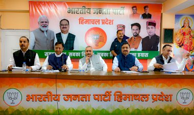 भाजपा का चुनावी शंखनाद भाजपा विजयश्री के लिए अग्रेसर : बिंदल