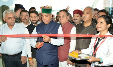 मुख्यमंत्री ने रामपुर में 3.40 करोड़ रुपये से निर्मित हेलीपोर्ट का लोकार्पण किया