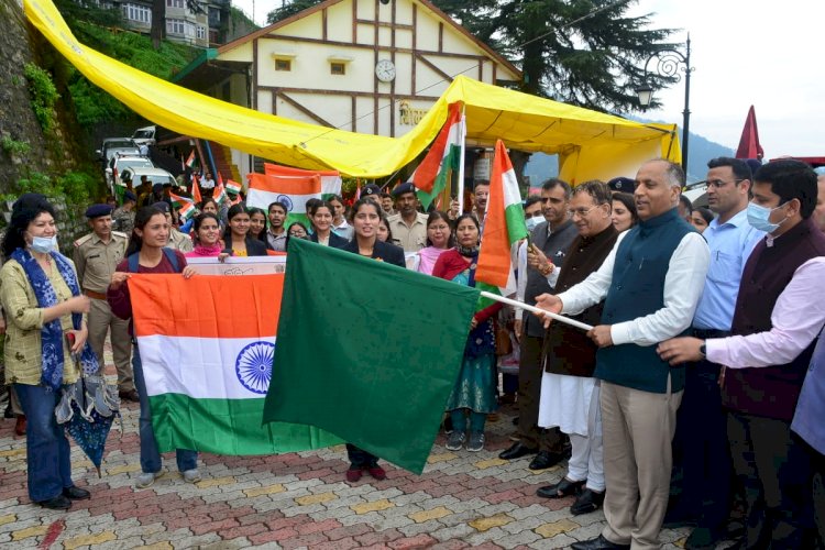 मुख्यमंत्री ने हर घर तिरंगा कार्यक्रम में भाग लिया