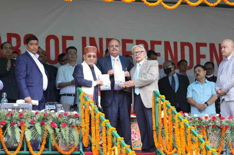 राजेन्द्र राजन द्वारा लिखित जन-गण-मन धुन के जनक’के द्वितीय संस्करण का विमोचन