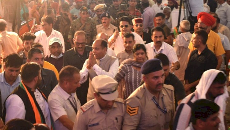 प्रधानमंत्री ग्राम सड़क योजना ने बदली हिमाचल की तकदीरः मुख्यमंत्री