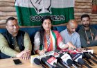 कांग्रेस के राष्ट्रीय प्रवक्ता ने ऊर्जा मंत्री पर भ्रष्टाचार के आरोप शोंग टोंग कड़छम बिजली परियोजना में 396 करोड़ की धोखाधड़ी : अलका लांबा