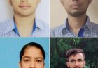 ए.वी.एन के चार होनहार विद्यार्थियों को इंसपायर छात्रवृति मिली