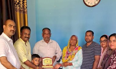 भारतीय सेना के अमर बलिदानियों के परिजनों को विश्व हिन्दू परिषद् ने किया सम्मानित