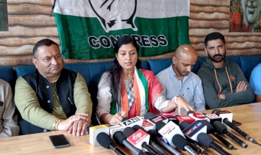 कांग्रेस के राष्ट्रीय प्रवक्ता ने ऊर्जा मंत्री पर भ्रष्टाचार के आरोप शोंग टोंग कड़छम बिजली परियोजना में 396 करोड़ की धोखाधड़ी : अलका लांबा