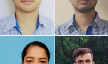 ए.वी.एन के चार होनहार विद्यार्थियों को इंसपायर छात्रवृति मिली