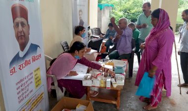 शिविर में करीब 70 लोगों का उपचार किया।  पंचायत बनकला के ग्राम कुन स्वास्थ्य शिविर का आयोजन किया