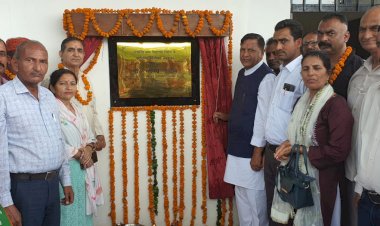 निहोग स्कूल के 64 लाख के नये भवन का उदघाटन किया विधायक ने