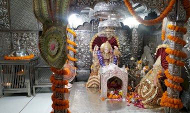 त्रिलोकपुर में आश्विन नवरात्र के दूसरे दिन 9000 श्रद्धालुओं ने किए माता के दर्शन