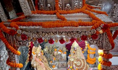 त्रिलोकपुर में आश्विन नवरात्र के चैथे दिन 14528 श्रद्धालुओं ने किए माता के दर्शन