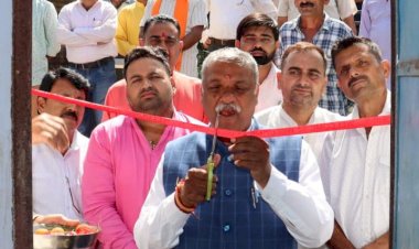 वर्तमान प्रदेश सरकार के कार्यकाल में पांवटा साहिब विस में हुए रिकार्ड कार्य - सुखराम चौधरी