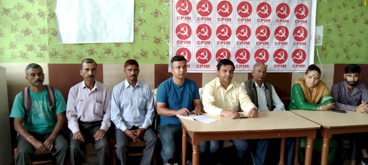 राज्य भाजपा अध्यक्ष सुरेश कश्यप के पच्छाद क्षेत्र से सीपआईएम ने ताल ठोकी  -तेज तर्रार नेता आशीष कुमार सीपीआईएम के प्रत्याशी घौषित