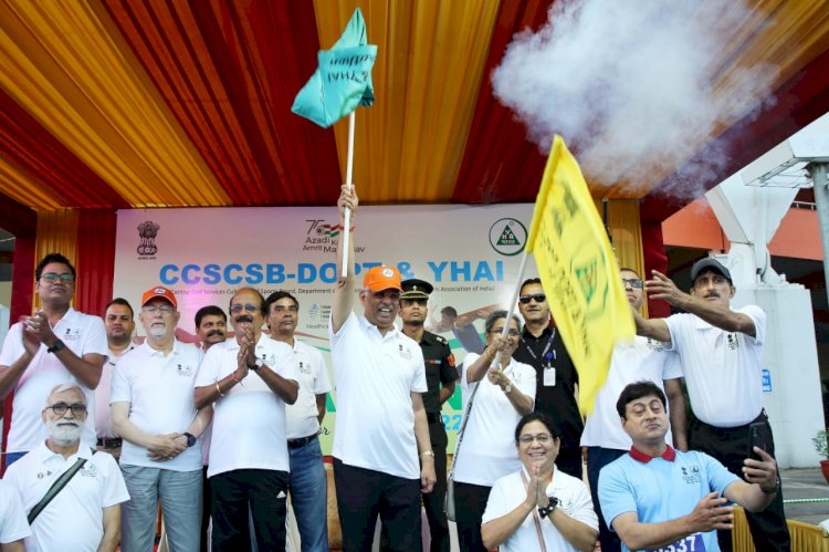राज्यपाल ने तीसरी हॉफ मैराथन-2022 को हरी झंडी दिखाई