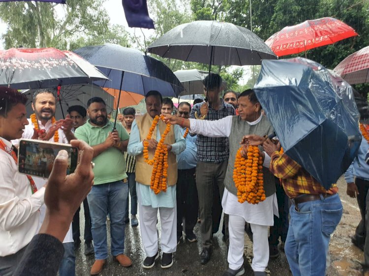 3.80 करोड़ की जुडडा का जोहड़-कोटड़ी सड़क का डा. बिन्दल ने किया शिलान्यास  दशकों बाद कोटड़ी क्षेत्र को मिलेगी सड़क सुविधा