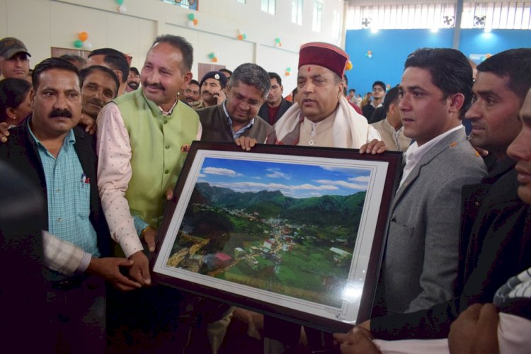 मुख्यमंत्री ने जंजैहली में किए 29 करोड़ रुपये के 14 विकासात्मक परियोजनाओं के उदघाटन एवं शिलान्यास