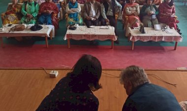 राजकीय वरिष्ठ माध्यमिक पाठशाला पोर्टमोर मे आयोजित किया गया प्राथमिक सहायता प्रशिक्षण कार्यक्रम